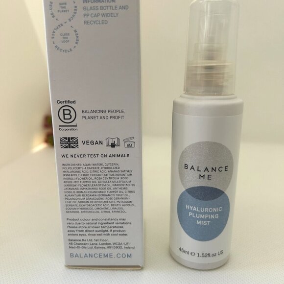 Balance Me Hyaluronic Plumping Mist Full Size - Picture 4 of 5
